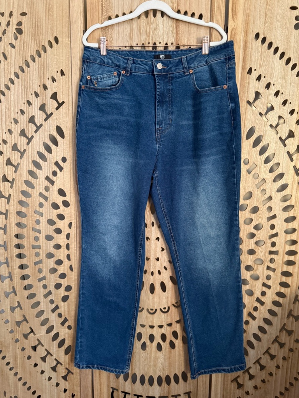 Frye High Rise Denim Jeans